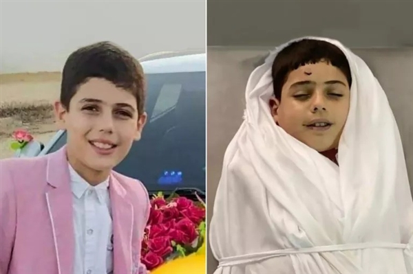 أصبح أيقونة أطفال غزة.. حمزة نصار استشهد صائما مبتسما