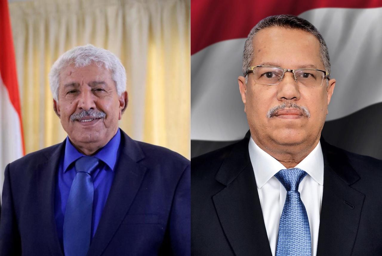 بن دغر يجري اتصالًا هاتفيًا مع الدكتور ناصر باعوم للإطمئنان على صحته