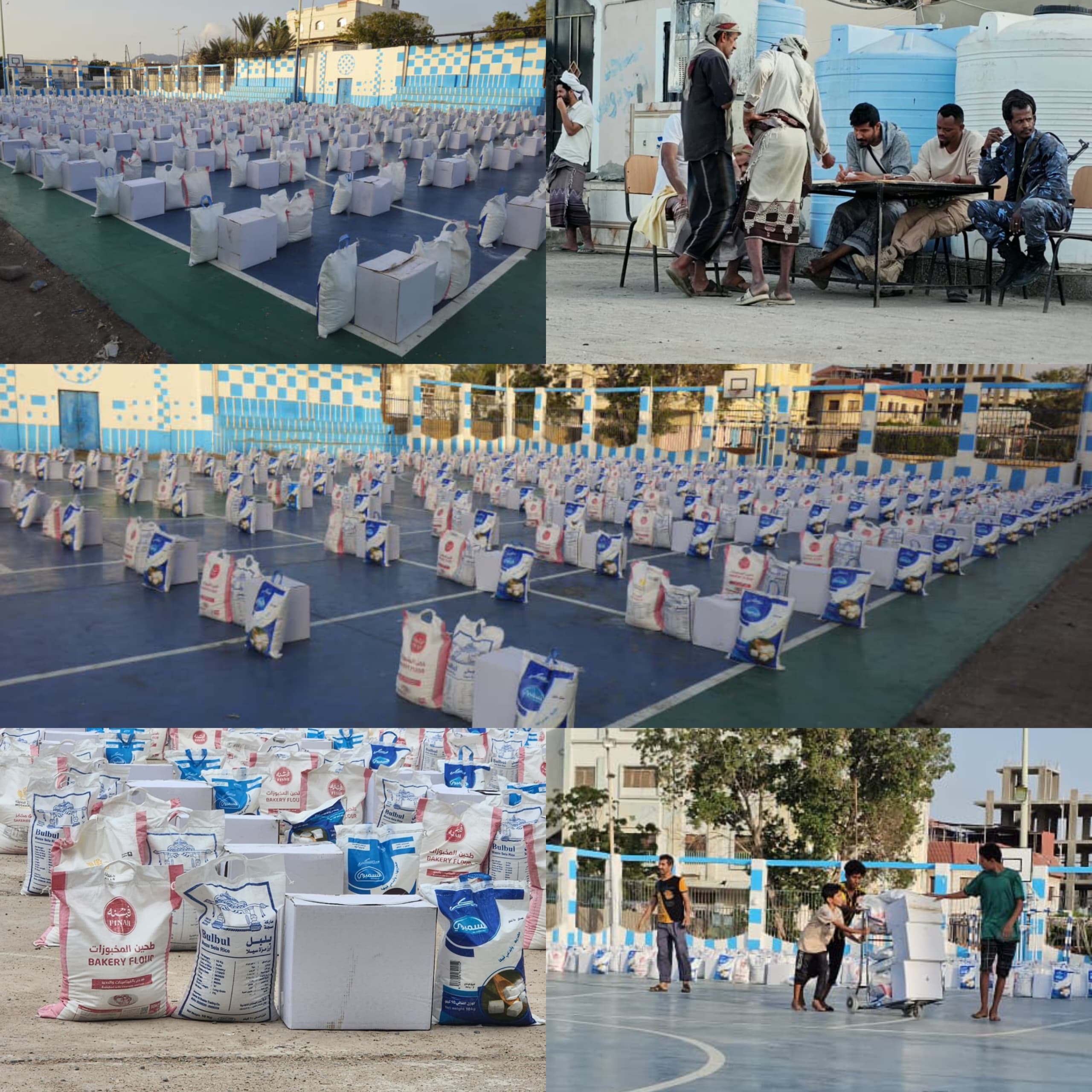 بدعم قيادة القوات المشتركة.. مبادرة العبيدي توزع السلة الغذائية على الأسر المحتاجة في عدن